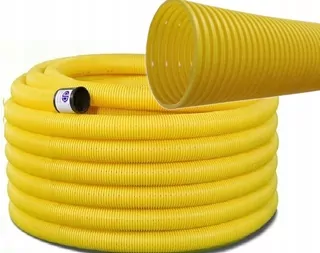 Drenážna rúra FI 80, rolka 50 m, s otvormi